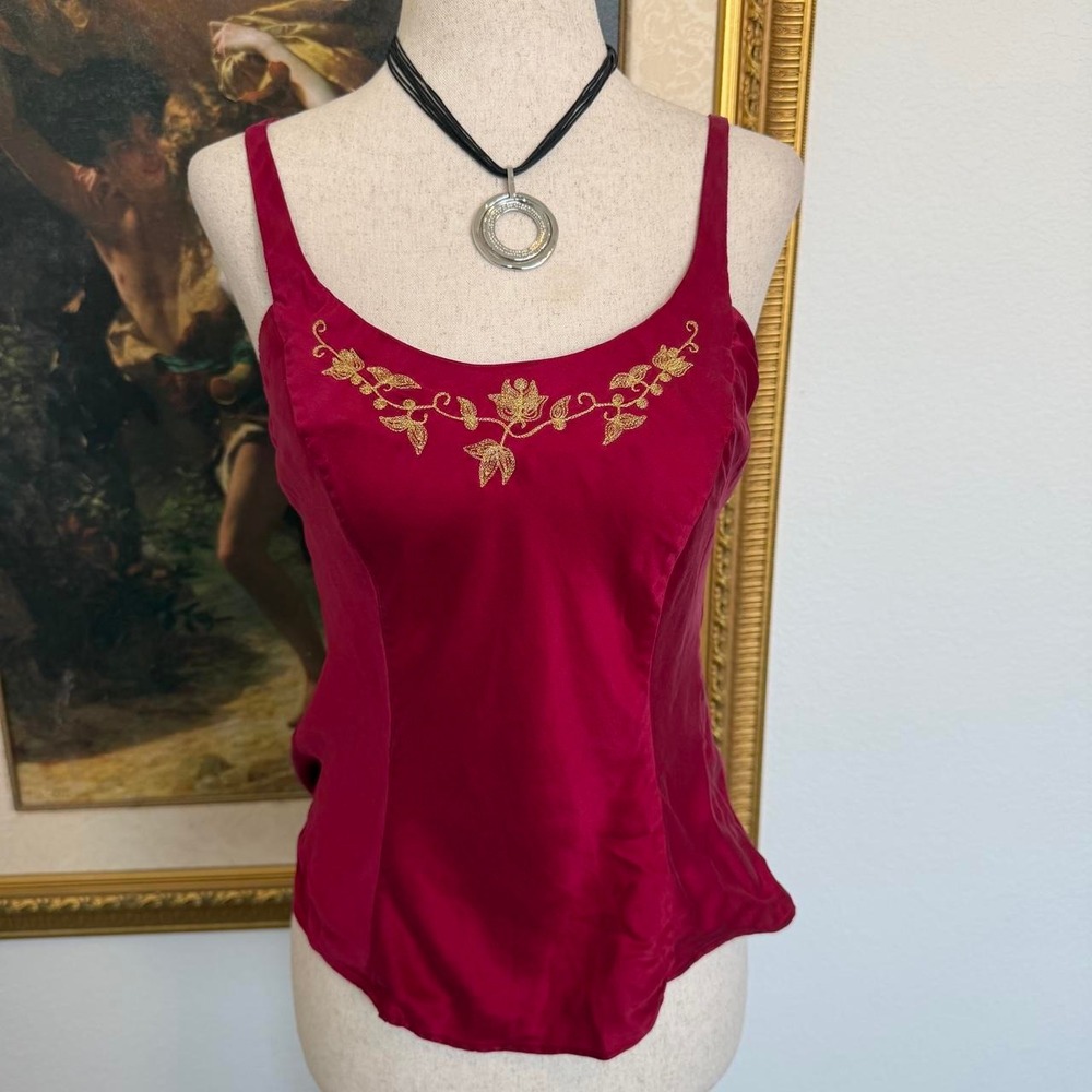 100% Silk Romantic Whimsi Top